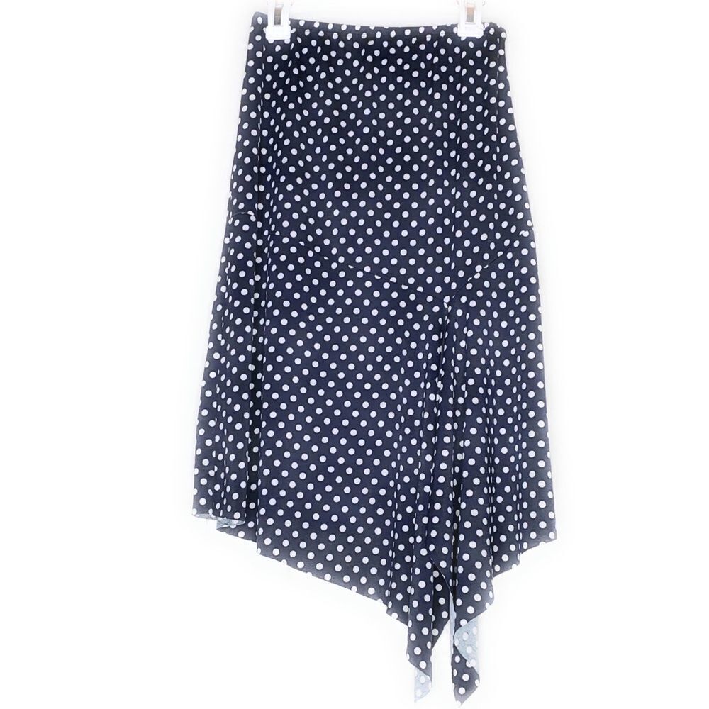 Rebound‎ LA Asymmetrical Skirt Polka Dot